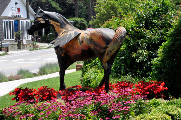 painted horse with wings